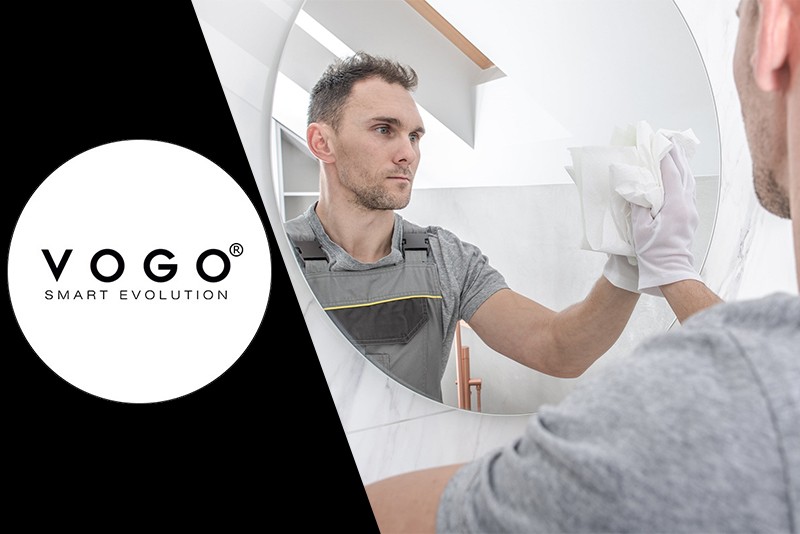 ¿Cómo y a qué altura colocar un espejo? – Guía práctica de VOGO